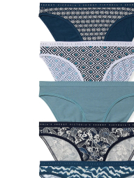 Набор хлопковых трусиков Victoria's Secret бикини 1159833485 (Разные цвета XL)