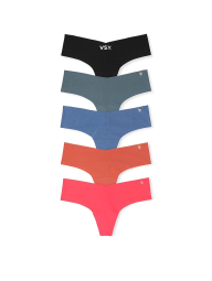 Набор бесшовных трусиков Victoria's Secret тонг 1159833702 (Разные цвета XS)