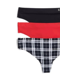 Женские трусики тонг DKNY набор 1159835503 (Разные цвета XL)