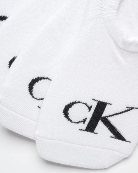 Жіночі короткі шкарпетки Calvin Klein набір з логотипом 1159814697  (Білий One size)