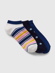Набір шкарпеток GAP 3 пари 1159834766 (Синій One Size)