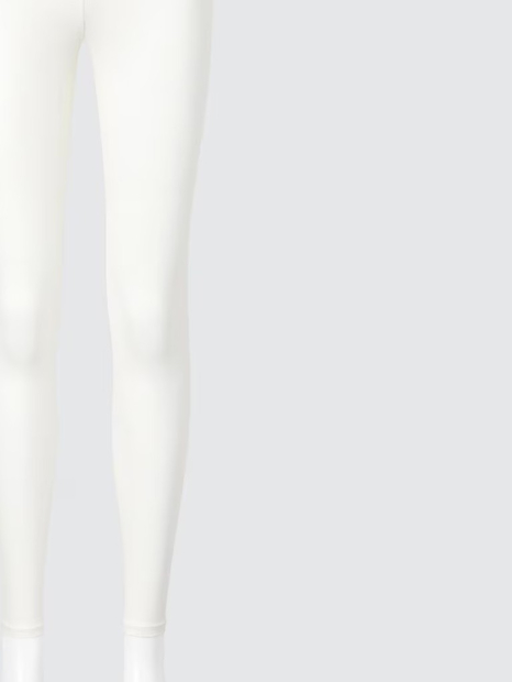 Женские термолосины Heattech Uniqlo 1159832488 (Молочный XL)
