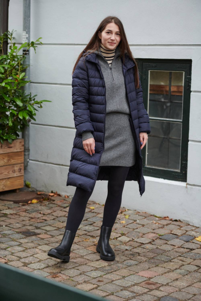 Женские термоколготки HEATTECH UNIQLO 1159834089 (Серый M)