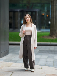Жіночий лонгслів UNIQLO HEATTECH 1159831264 (Сірий XXL)