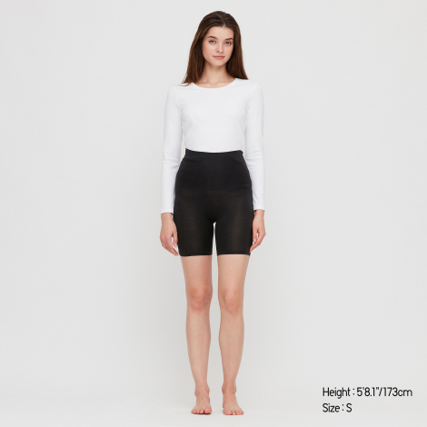 Термошорты Heattech Uniqlo art252754 (Черный, размер XS)