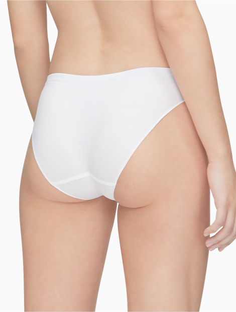 Бесшовные трусики Calvin Klein бикини с логотипом 1159776819 (Белый, XS)