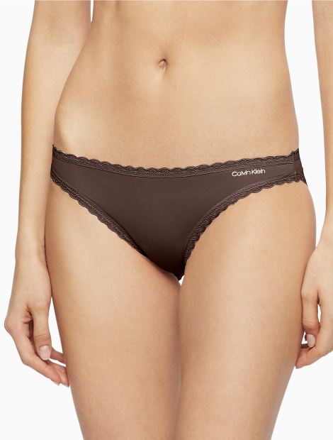 Женские трусики бикини Calvin Klein 1159784325 (Коричневый, L)