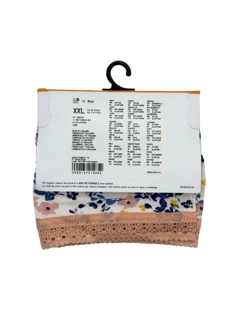 Женские трусики Uniqlo 1159785120 (Розовый, XXL)