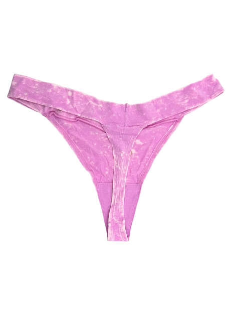 Женские трусики тонг Victoria's Secret Pink с логотипом 1159786571 (Розовый, XL)