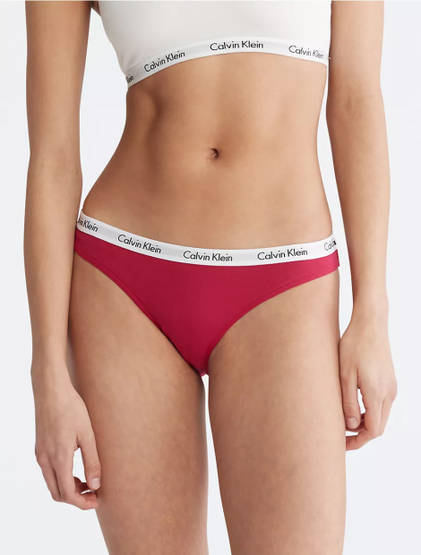 Женские трусики Calvin Klein с логотипом 1159791621 (Розовый, S)