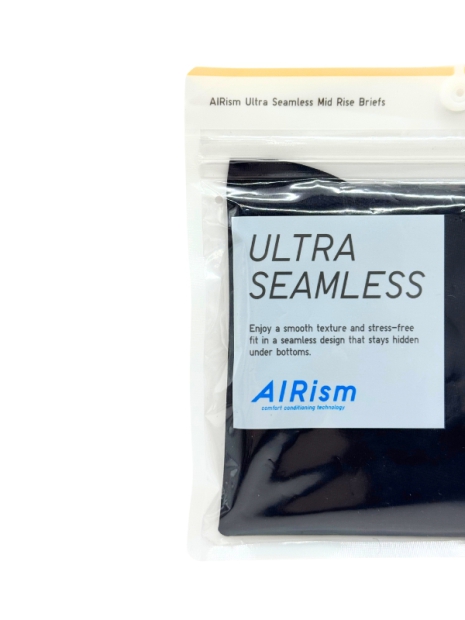 Жіночі безшовні трусики Uniqlo з технологією AIRism 1159795462 (Чорний, XL)