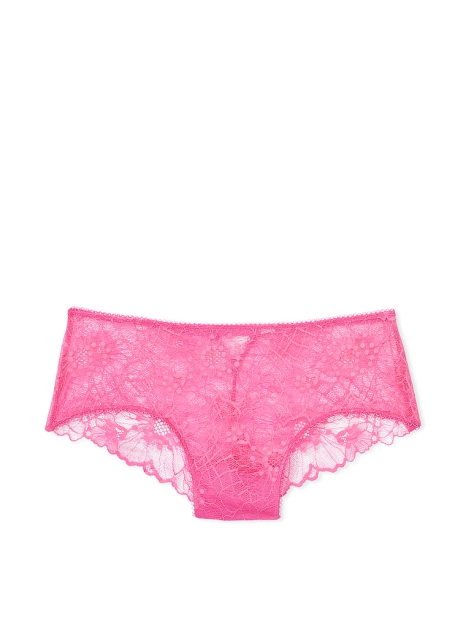 Кружевные трусики чики Victoria's Secret 1159807840 (Розовый, L)