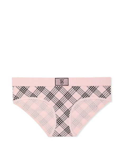 Женские трусики хипхаггеры Victoria's Secret 1159823720 (Розовый S)