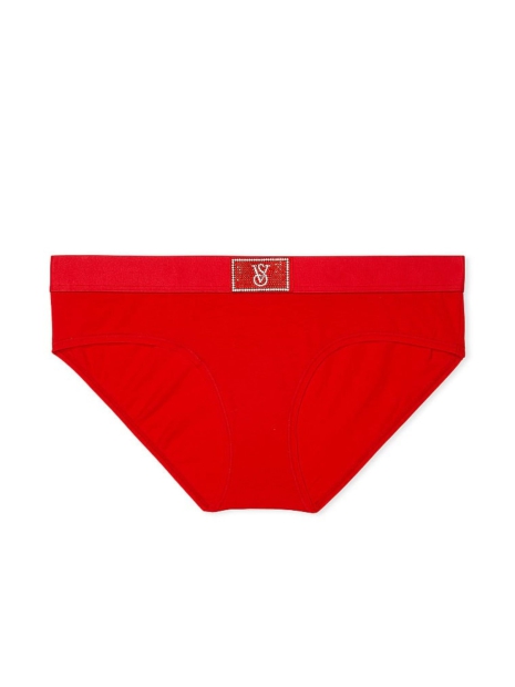 Женские трусики хипхаггеры Victoria's Secret 1159820942 (Красный XXL)