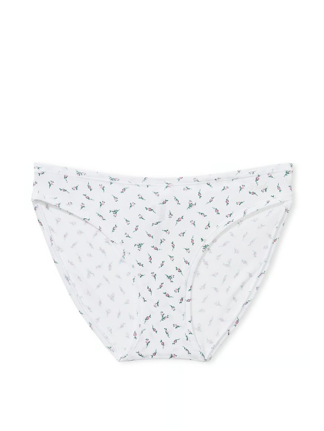 Женские трусики бикини Victoria's Secret Pink с принтом 1159820497 (Белый XXL)