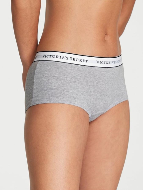 Женские трусики шортики Victoria's Secret 1159822423 (Серый XS)