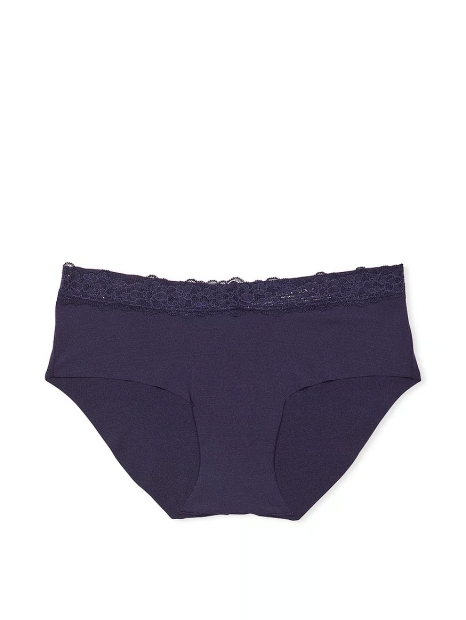 Безшовні трусики Victoria's Secret хіпхагери з мереживом 1159820954 (Фіолетовий S)