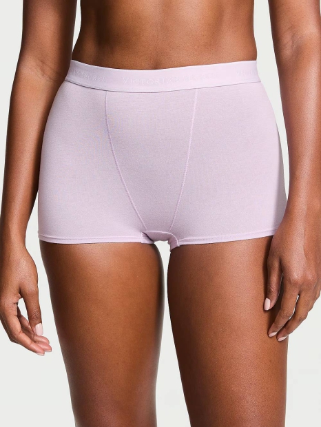 Высокие трусики шортики Victoria's Secret 1159820958 (Сиреневый M)