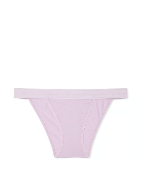 Женские трусики танга Victoria's Secret с логотипом 1159820963 (Сиреневый M)