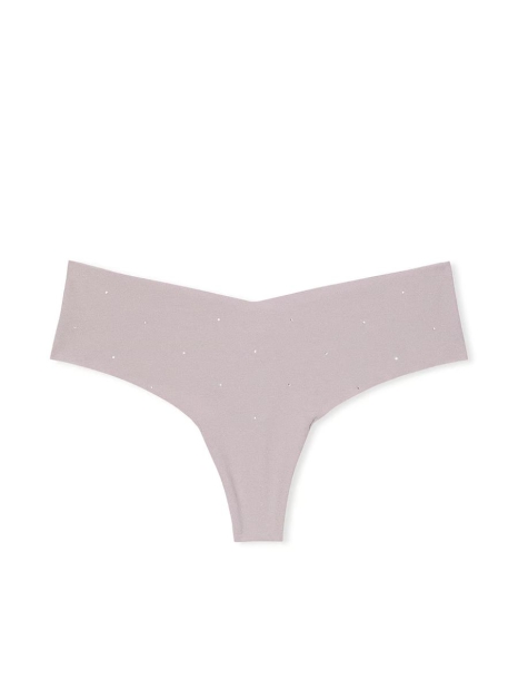 Бесшовные трусики тонг  Victoria's Secret со стразами 1159821959 (Сиреневый XS)
