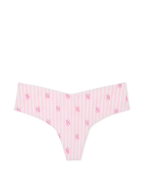 Бесшовные трусики тонг Victoria's Secret 1159826290 (Розовый M)