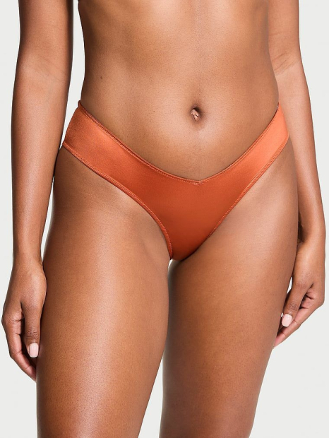 Женские гладкие трусики чики Victoria's Secret 1159835225 (Коричневый XS)