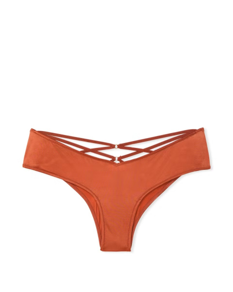 Женские гладкие трусики чики Victoria's Secret 1159835225 (Коричневый XS)