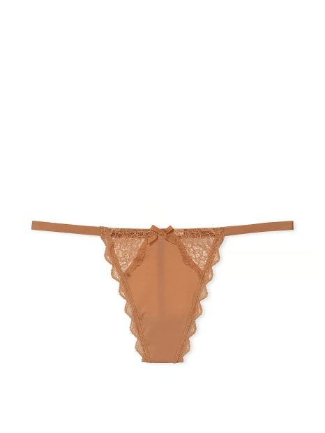Жіночі трусики стрінги Victoria's Secret 1159823456 (Бежевий M)