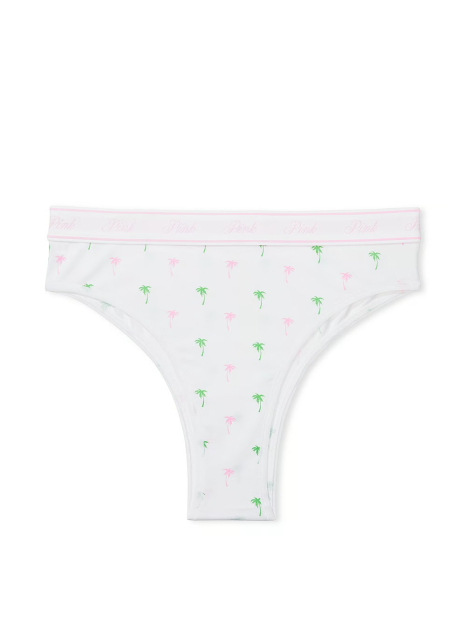 Женские трусики бразильяны Victoria's Secret Pink 1159833609 (Белый S)