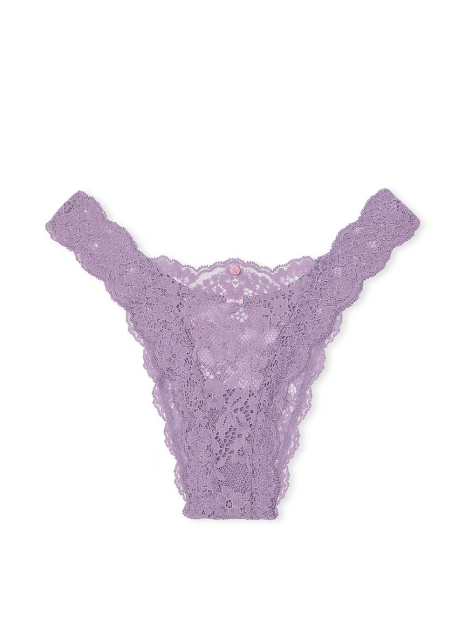 Кружевные трусики бразильяны Victoria's Secret 1159823337 (Сиреневый M)