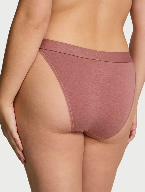 Трусики танга Victoria's Secret с логотипом из страз 1159823605 (Розовый XL)