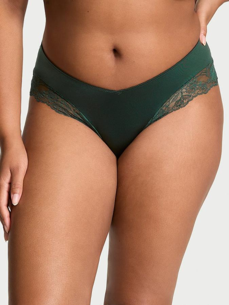 Шикарные трусики чики Victoria's Secret 1159832413 (Зеленый XS)