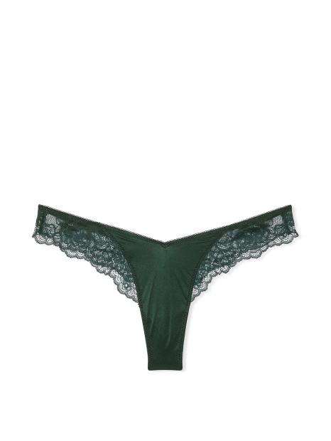 Шикарные трусики тонг Victoria's Secret 1159824007 (Зеленый M)