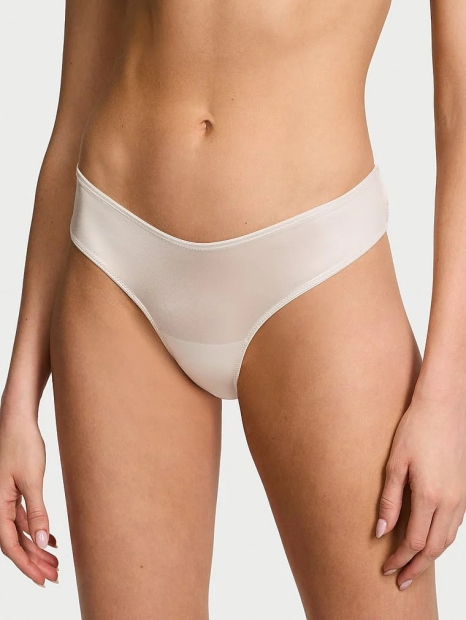 Открытые трусики чики Victoria's Secret 1159823938 (Серый XS)