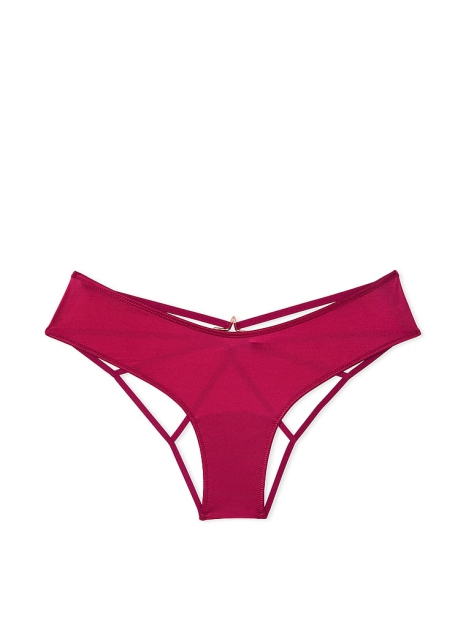 Открытые трусики чики Victoria's Secret 1159823941 (Бордовый XS)