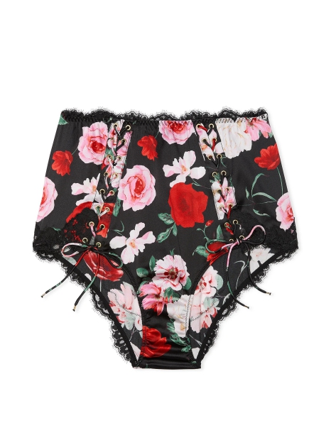 Шовкові трусики Victoria's Secret брифи 1159824534 (Чорний XS)