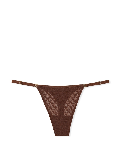 Женские трусики Victoria's Secret тонг 1159824207 (Коричневый XS)