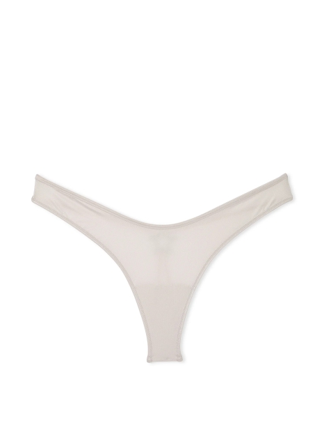 Открытые трусики тонг Victoria's Secret 1159824221 (Серый XS)