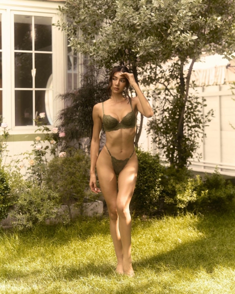 Мереживні трусики стрінги Victoria's Secret 1159824255 (Зелений L)