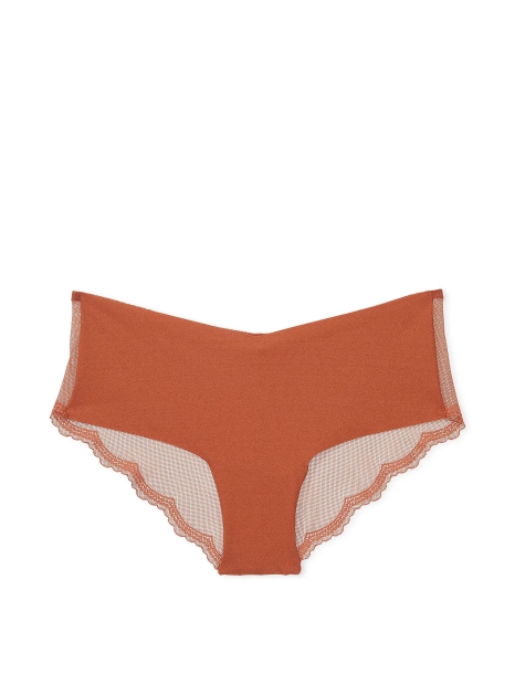Бесшовные трусики чики Victoria's Secret с сеточкой 1159824926 (Коричневый XS)