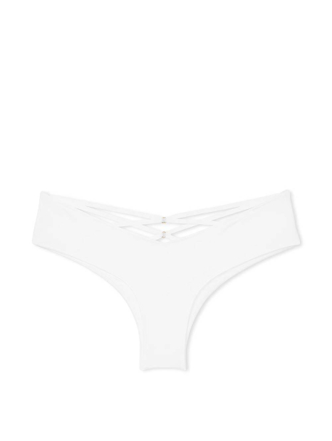 Женские гладкие трусики чики Victoria's Secret 1159826091 (Белый XL)