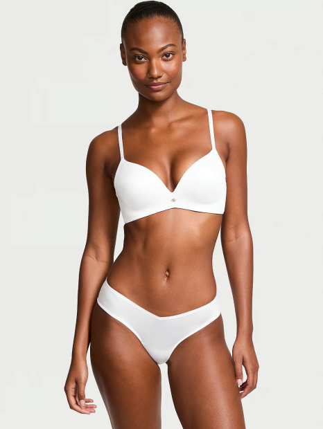 Женские гладкие трусики чики Victoria's Secret 1159826091 (Белый XL)