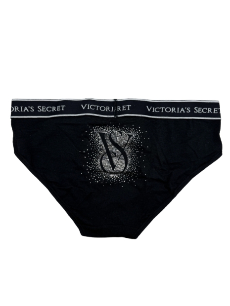 Женские трусики Victoria's Secret хипхагеры 1159826406 (Черный S)