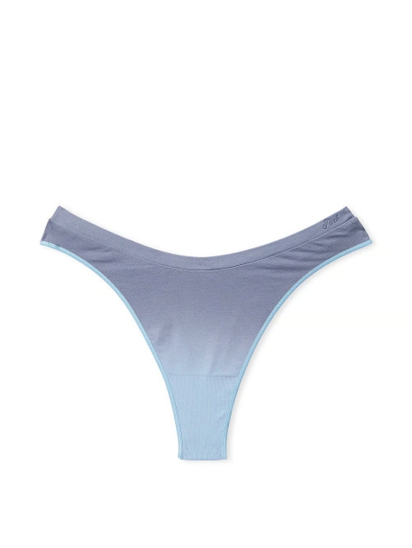 Женские трусики тонг Victoria's Secret PINK 1159826664 (Синий S)