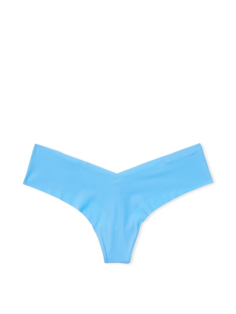 Бесшовные трусики тонг Victoria's Secret Pink 1159827139 (Голубой XL)