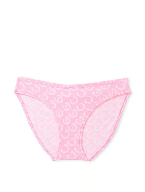 Жіночі трусики бікіні Victoria's Secret Pink з логотипом 1159827822 (Рожевий L)