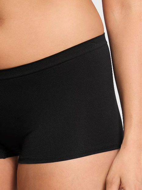 Безшовні трусики шортики Victoria's Secret Pink 1159828293 (Чорний L)