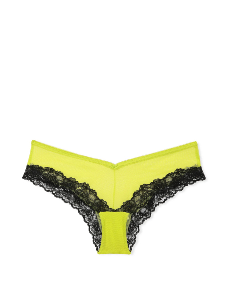 Женские сетчатые трусики чики Victoria's Secret 1159831103 (Салатовый XL)