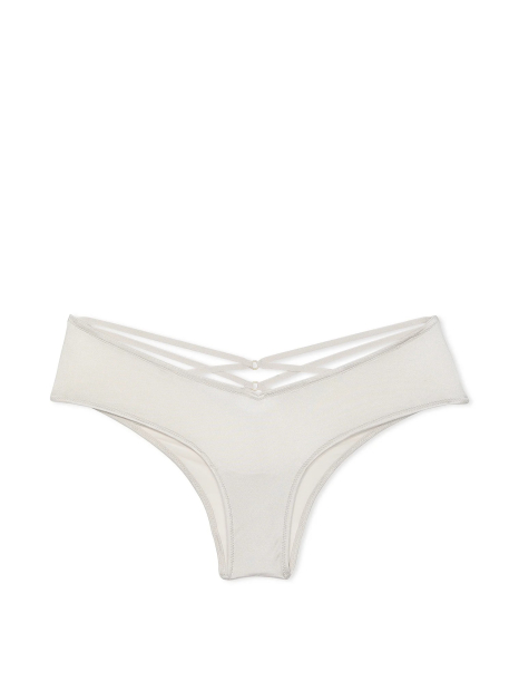 Гладкие трусики чики Victoria's Secret с ремешками 1159831112 (Серый XXL)