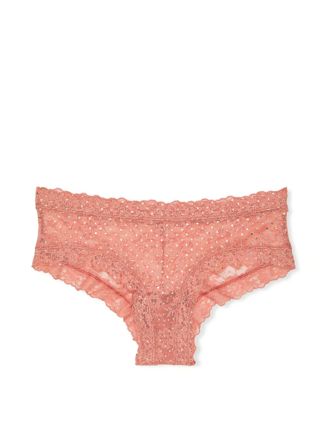 Мереживні трусики чики Victoria's Secret 1159831115 (Рожевий S)
